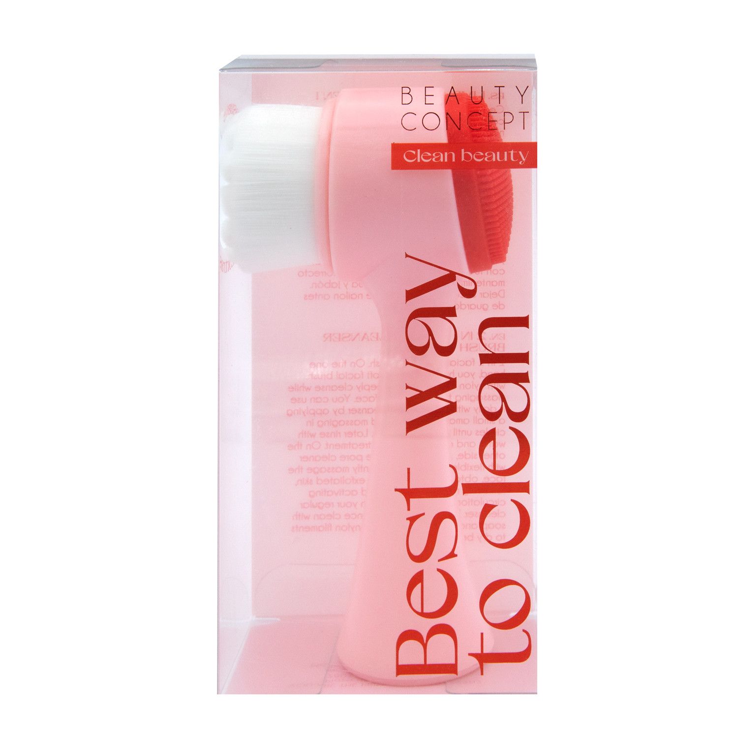 Beauty Concept Cepillo Facial 2 u 1 Pink Pribor za čišćenje lica