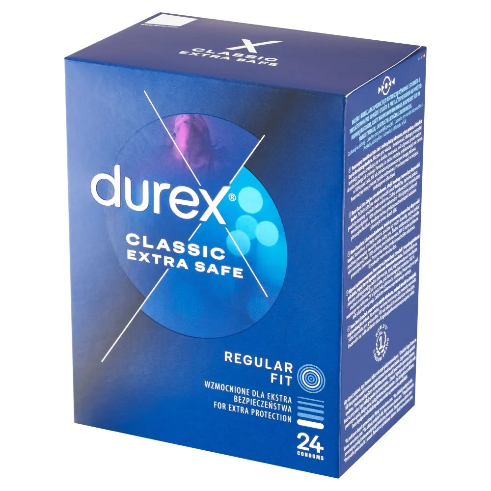 Durex Extra Safe Prezerwatywy, 24 szt.