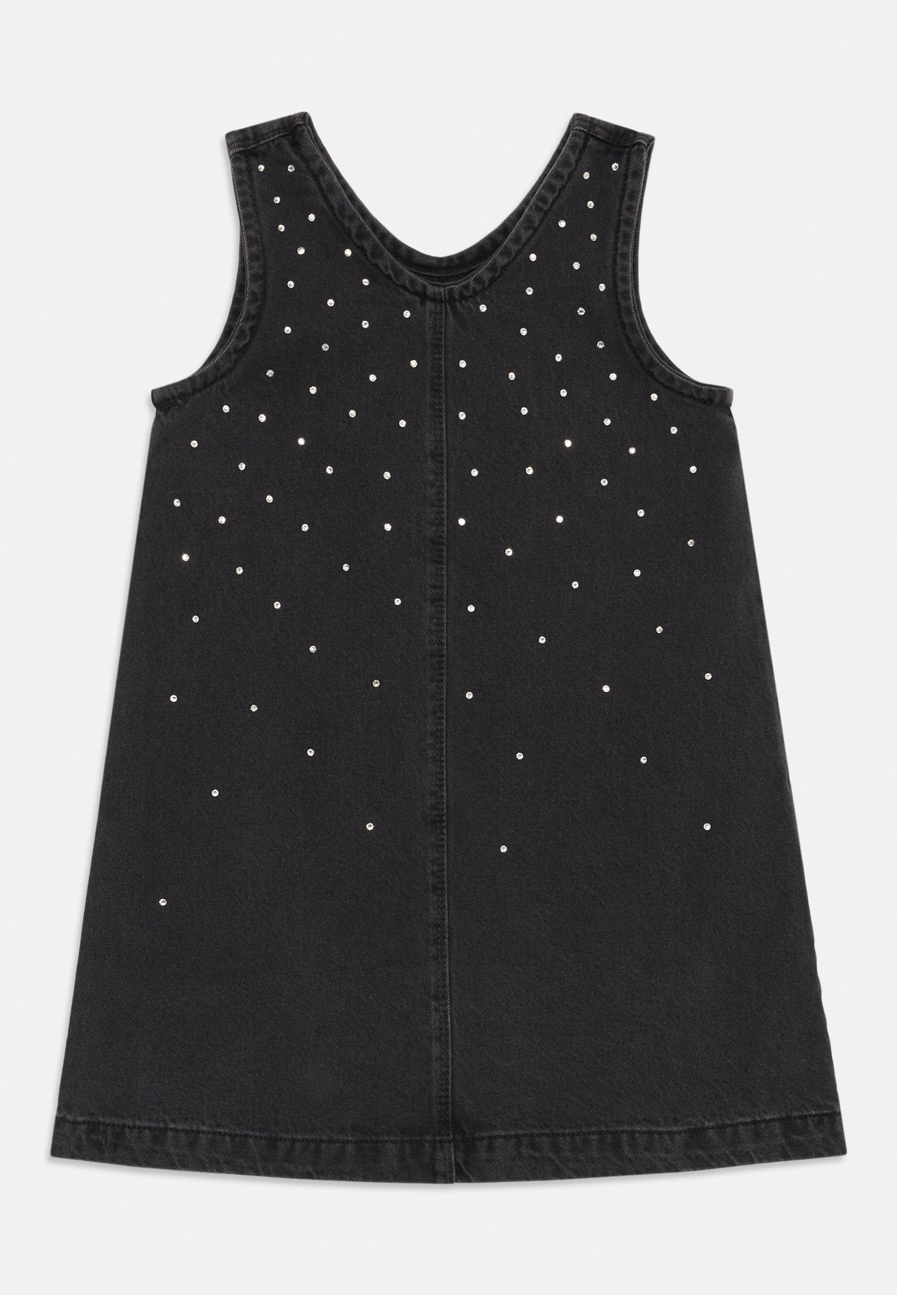 Noem het NKFMONALA LOOSE DRESS - Denim jurk - donkergrijze denim