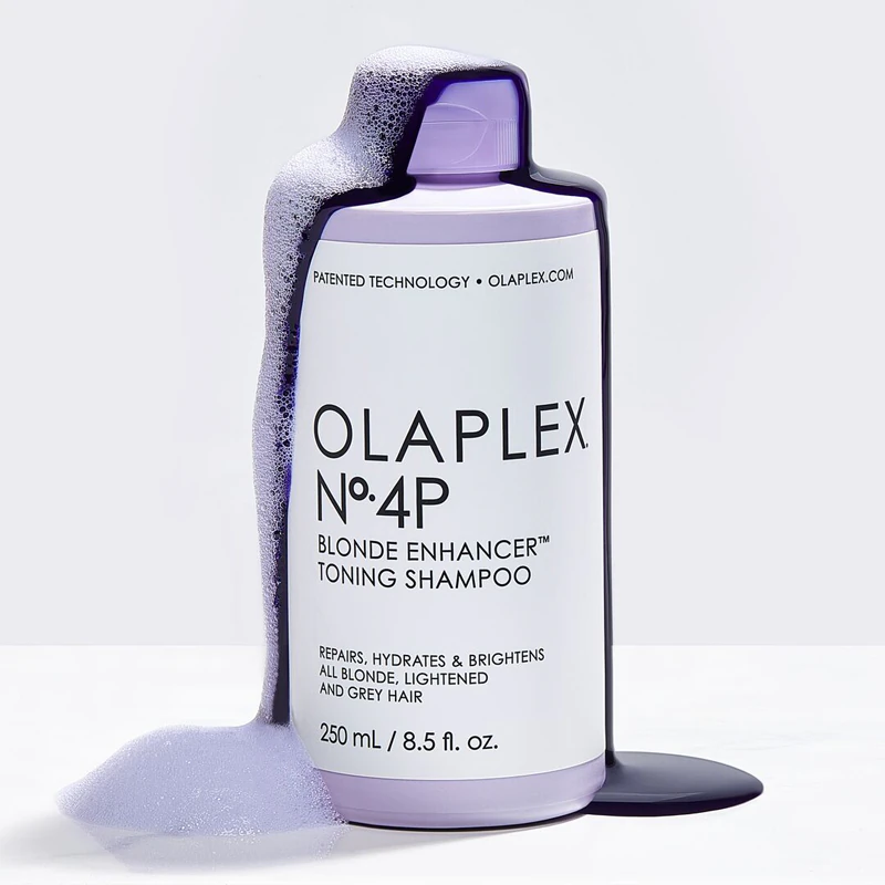 Olaplex N°4P Blond Enhancer Toning Shampoo fialový tónovací šampón neutralizujúci žltkasté tóny