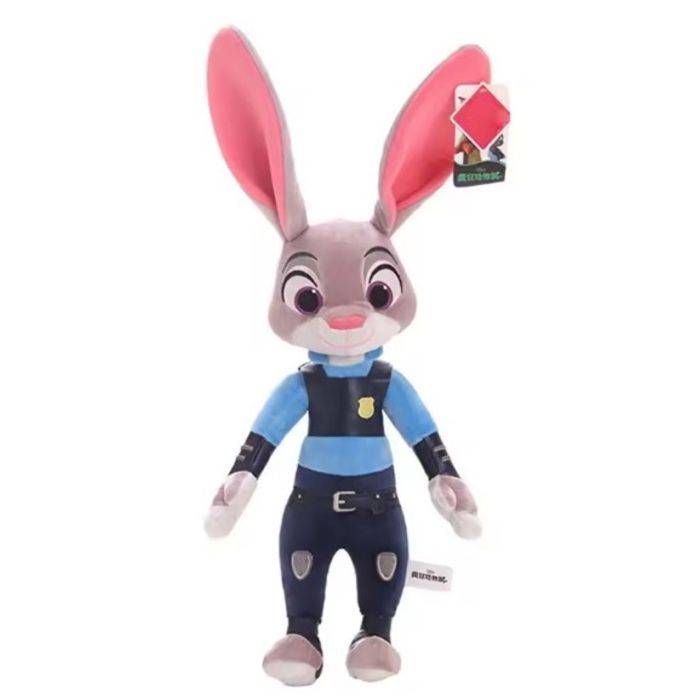 Conjunto de 2 pelúcias de Zootopia, 40 cm — Judy Hopps e Nick Wilde, figuras da Disney para crianças e colecionadores.