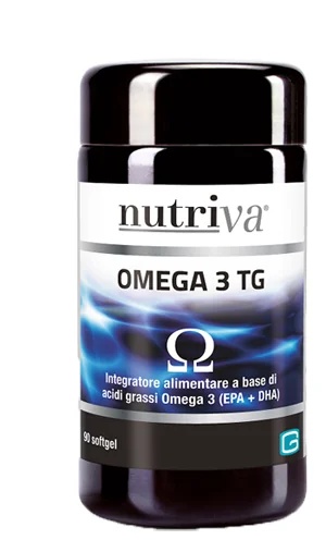 NUTRIVA Nutriva Omega 3 TG Complément d'huile de poisson 90 comprimés de gélatine molle