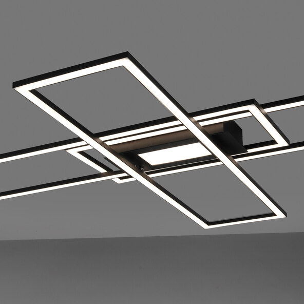 Lampă de tavan LED Mina, 98,9 x 69,4 cm