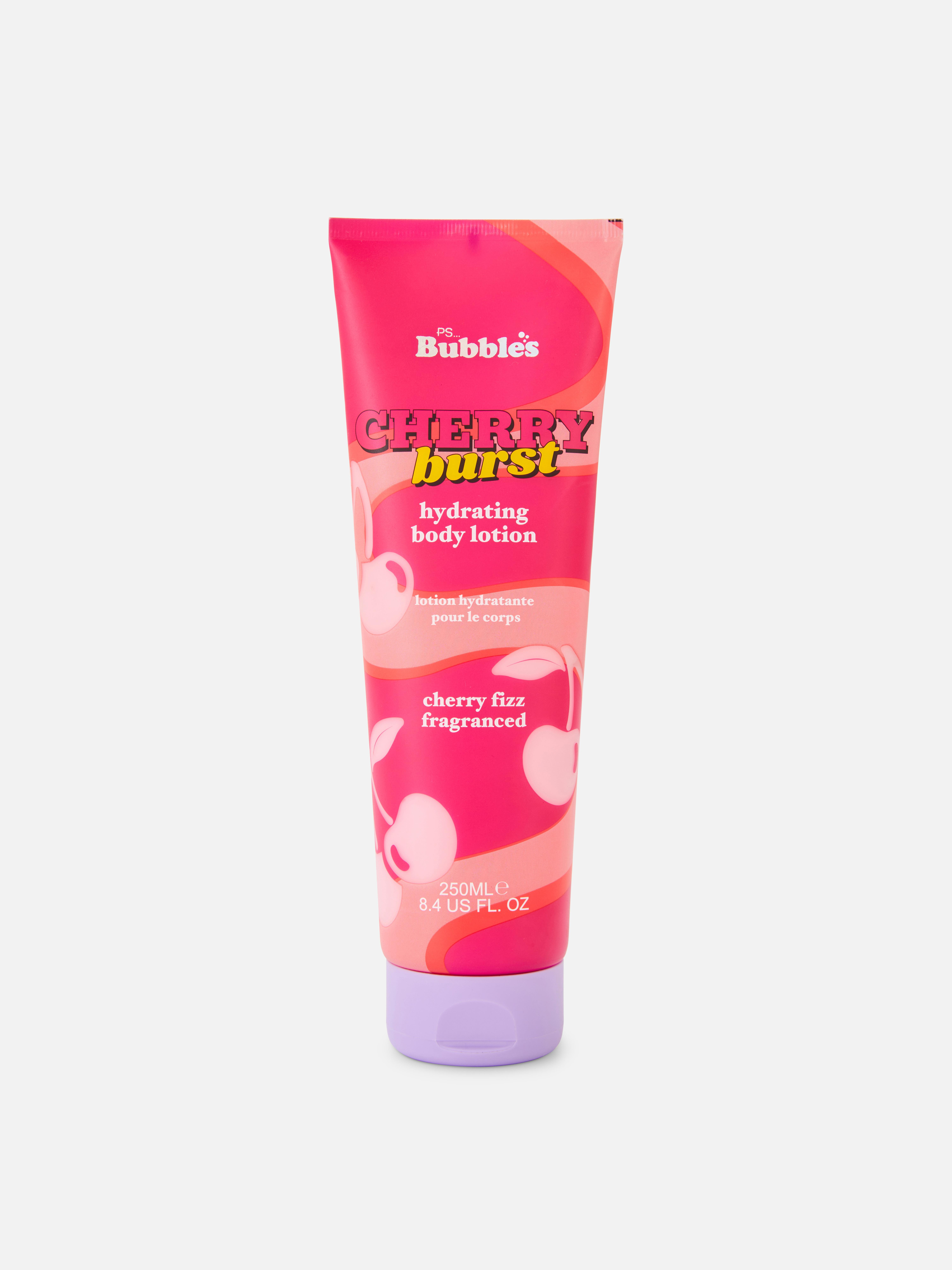 PS... Loțiune de corp Cherry Bubbles. Menține-ți pielea netedă și hidratată cu această cremă hidratantă.
