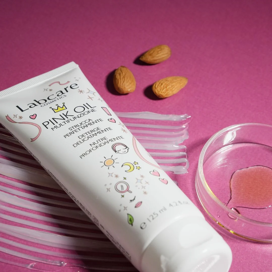 Detersione pink oil multifunzione - Olio detergente viso