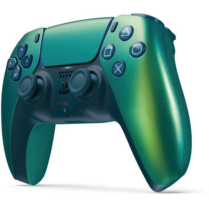 Pack PS5 Digitale (sans lecteur CD) : Console PlayStation 5 (Slim) + Fortnite® Flowering Chaos + 2ème manette DualSense Chroma Teal