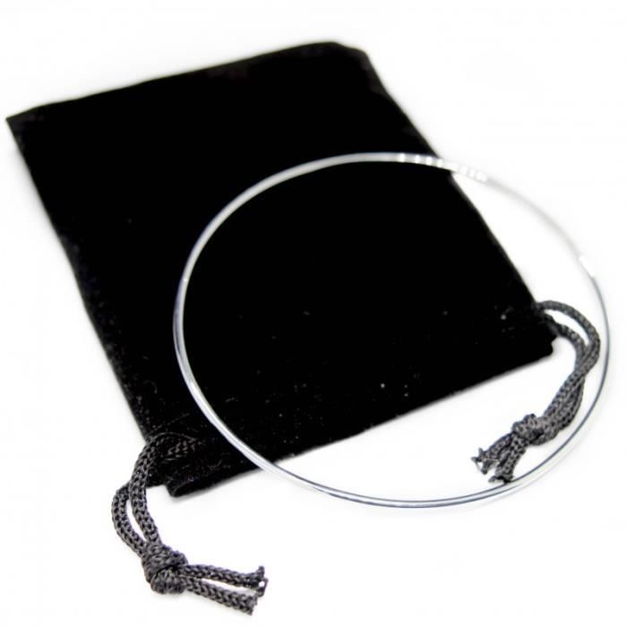 Bracelet fin argent femme
