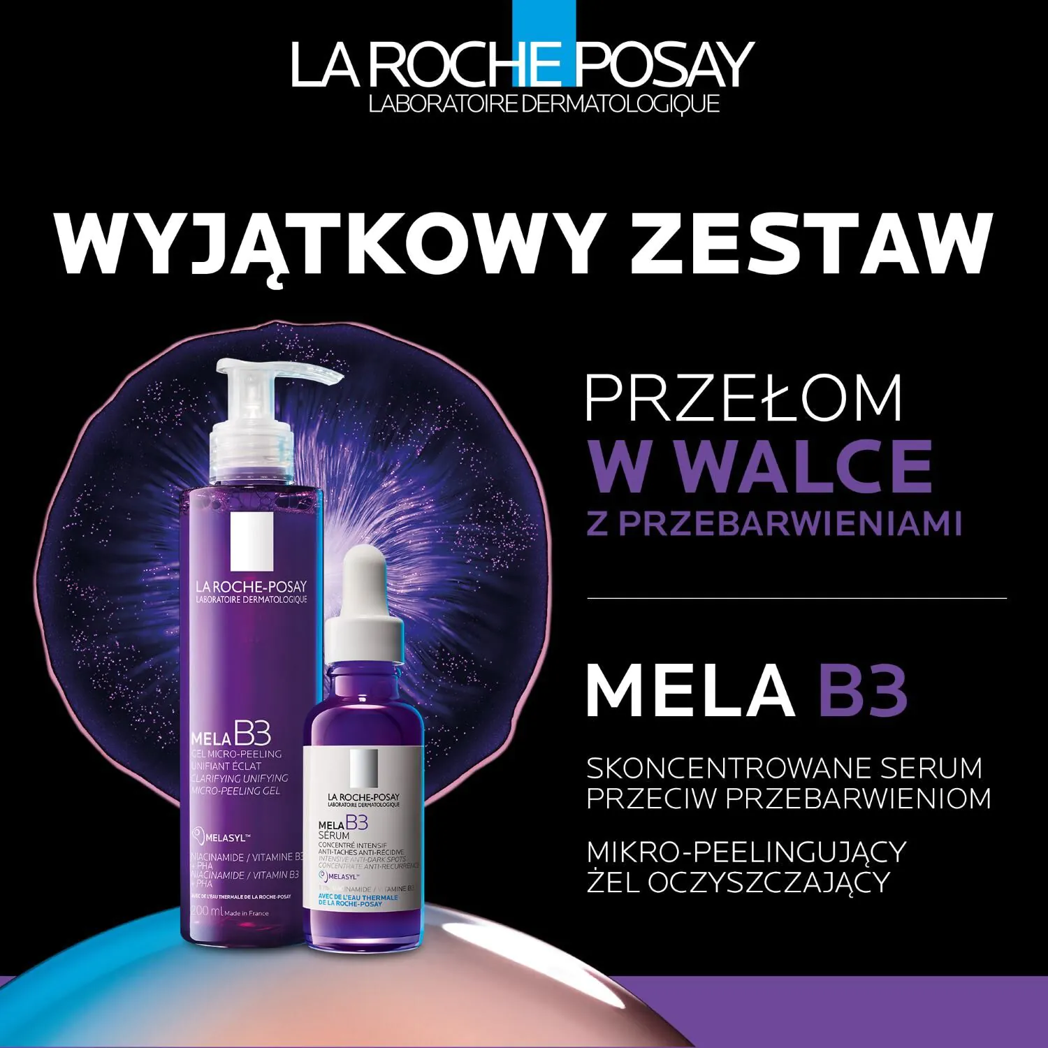 La Roche-Posay Mela B3 Świąteczny zestaw prezentowy