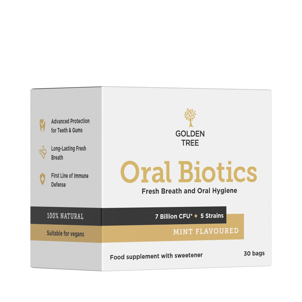Golden Tree Nahrungsergänzungsmittel Oral Biotics - 30 Kapseln