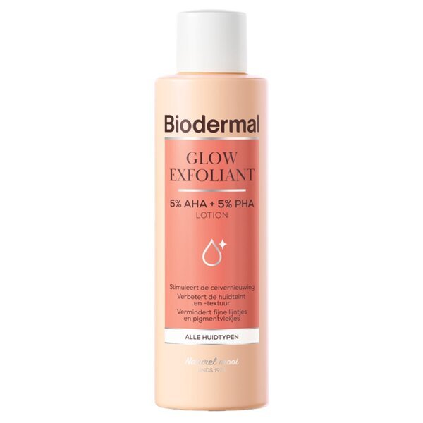 Biodermal Glow pīlinga losjons ar 5% AHA + 5% PHA 150 ml