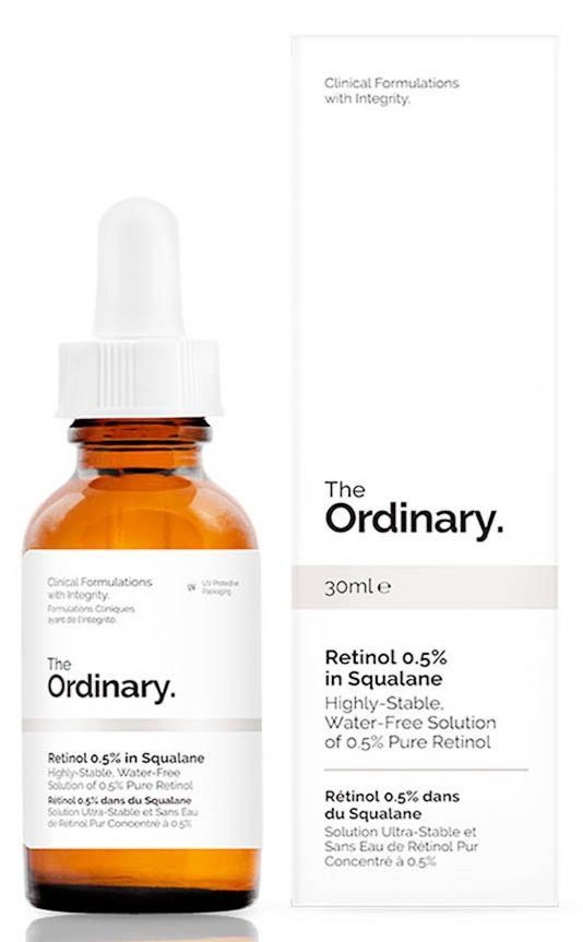 Retinol 0,5% u serumu za lice protiv starenja sa skvalenom Kreme protiv bora i starenja