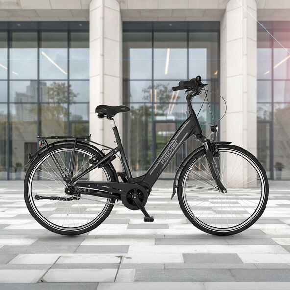 E-bike City Cita 4.1i, unisex, 28 inch, 7 versnellingen, 504 Wh, 44 cm