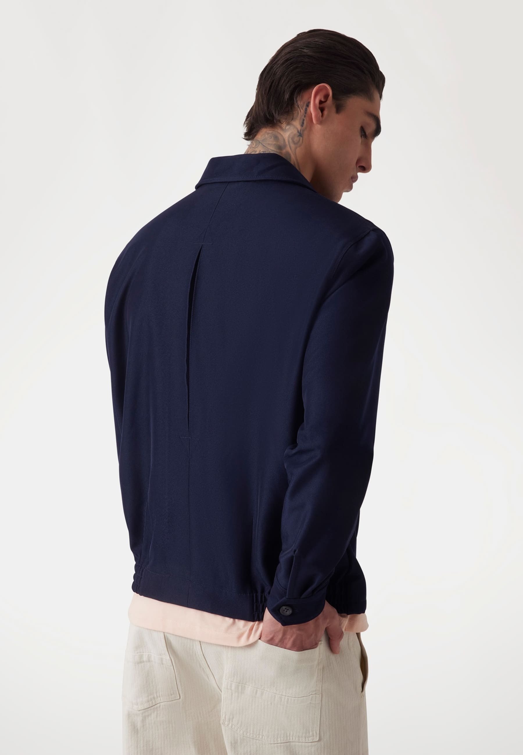 Guess STRETCH - Zomerjas - donkerblauw
