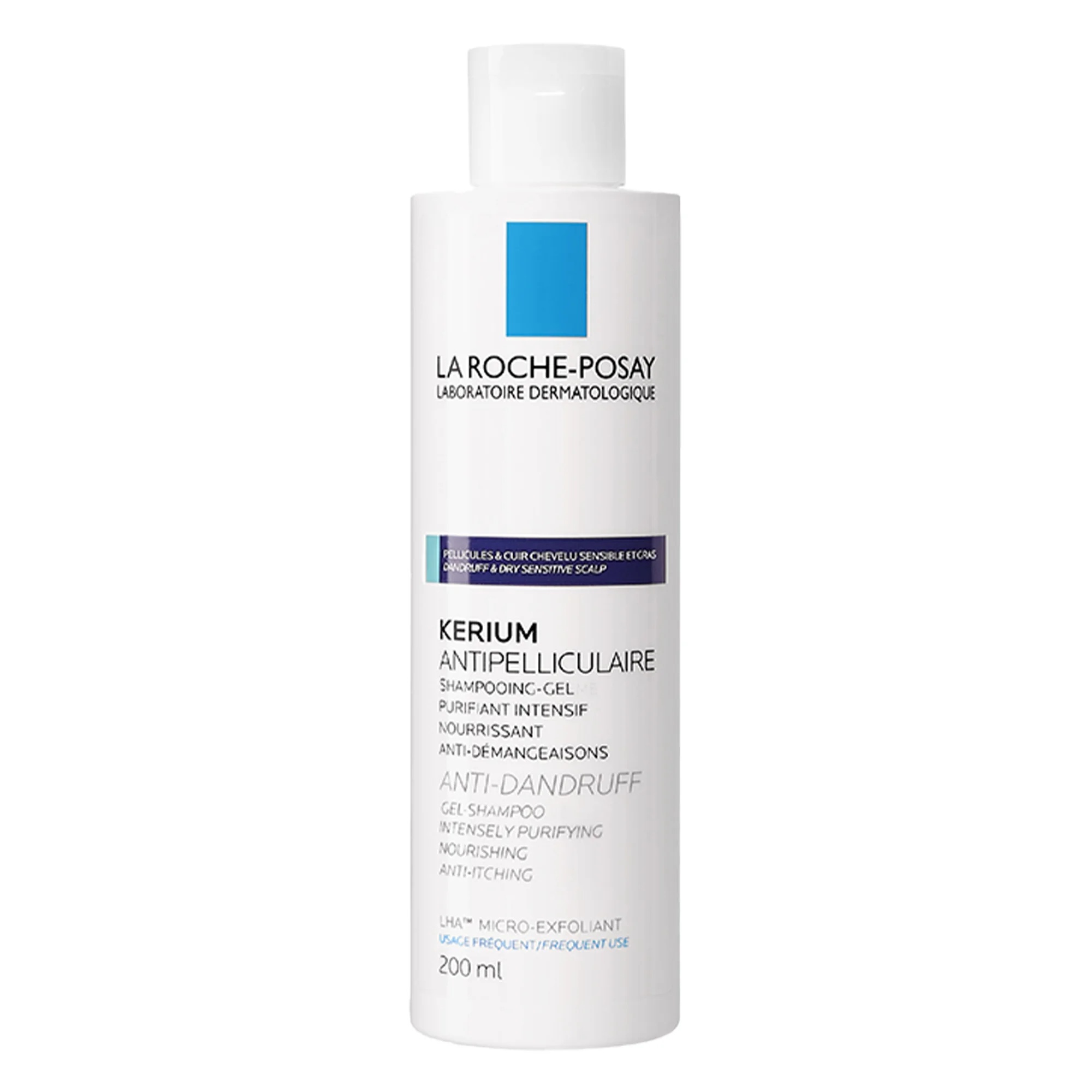 La Roche-Posay Kerium Anticaspa para Pele Oleosa 200 ml Shampoo/Gel Anticaspa