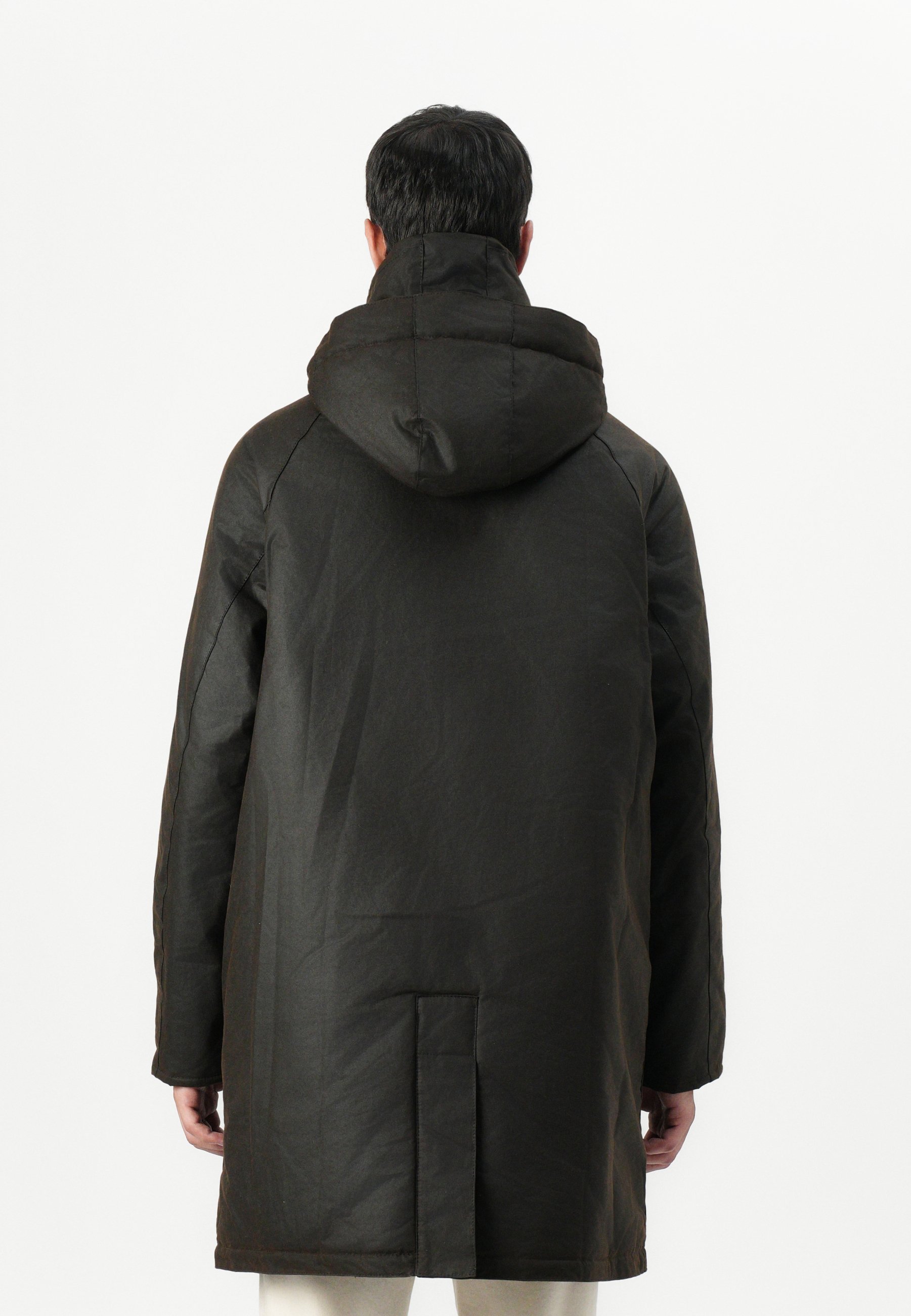 Barbour BEAUDALE WAX - Zimní kabát - tmavě hnědá