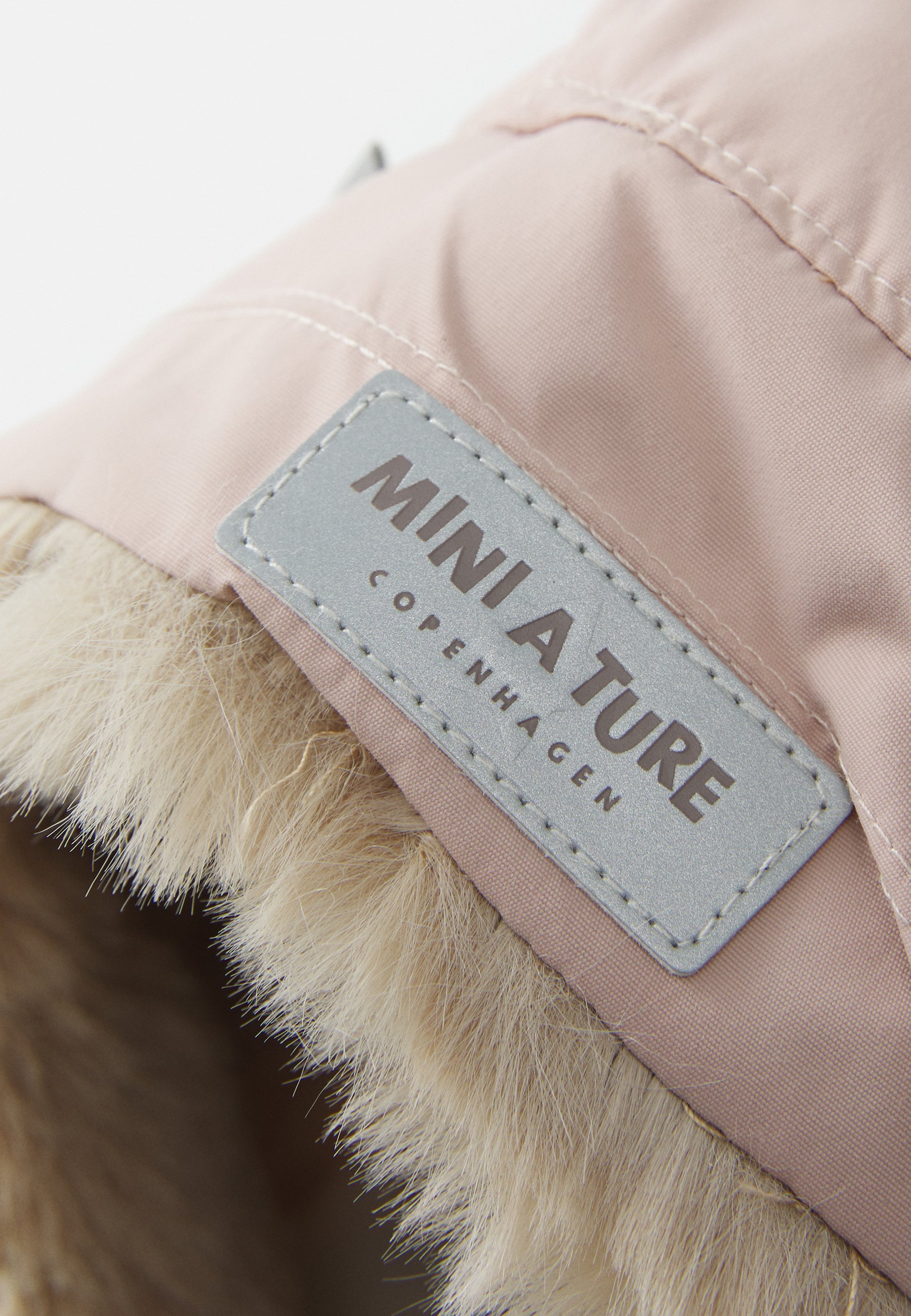 MINI A TURE MATCRISTER WINTER HOOD UNISEX - Berretto - rosa nuvoloso
