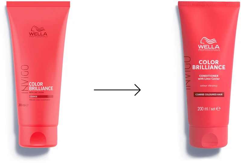 Wella Professionals Invigo Color Brilliance kondicionieris bieziem, rupjiem vai cirtainiem matiem krāsotiem matiem