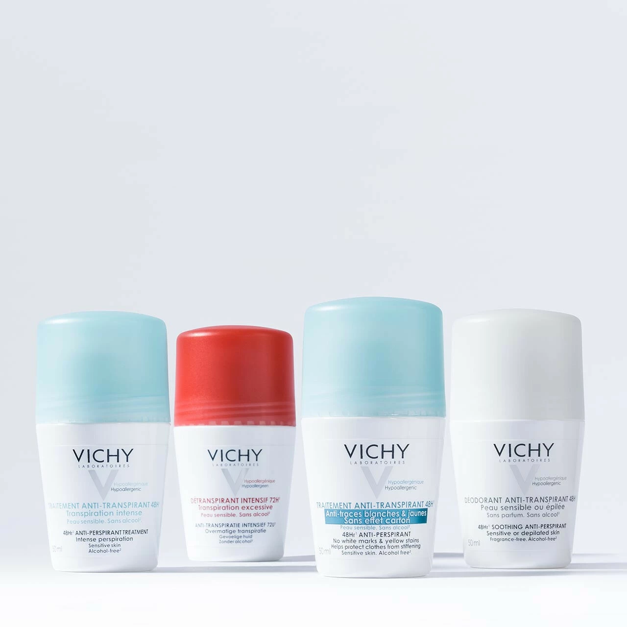 Antyperspirant w kulce Anti-Trace 48h 50 ml - Vichy