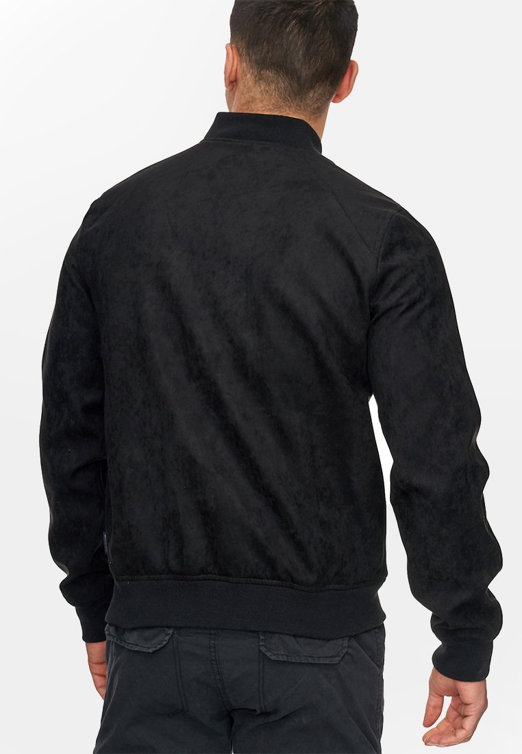 INDICODE JEANS WAYNE - Kunstleren jas - zwart