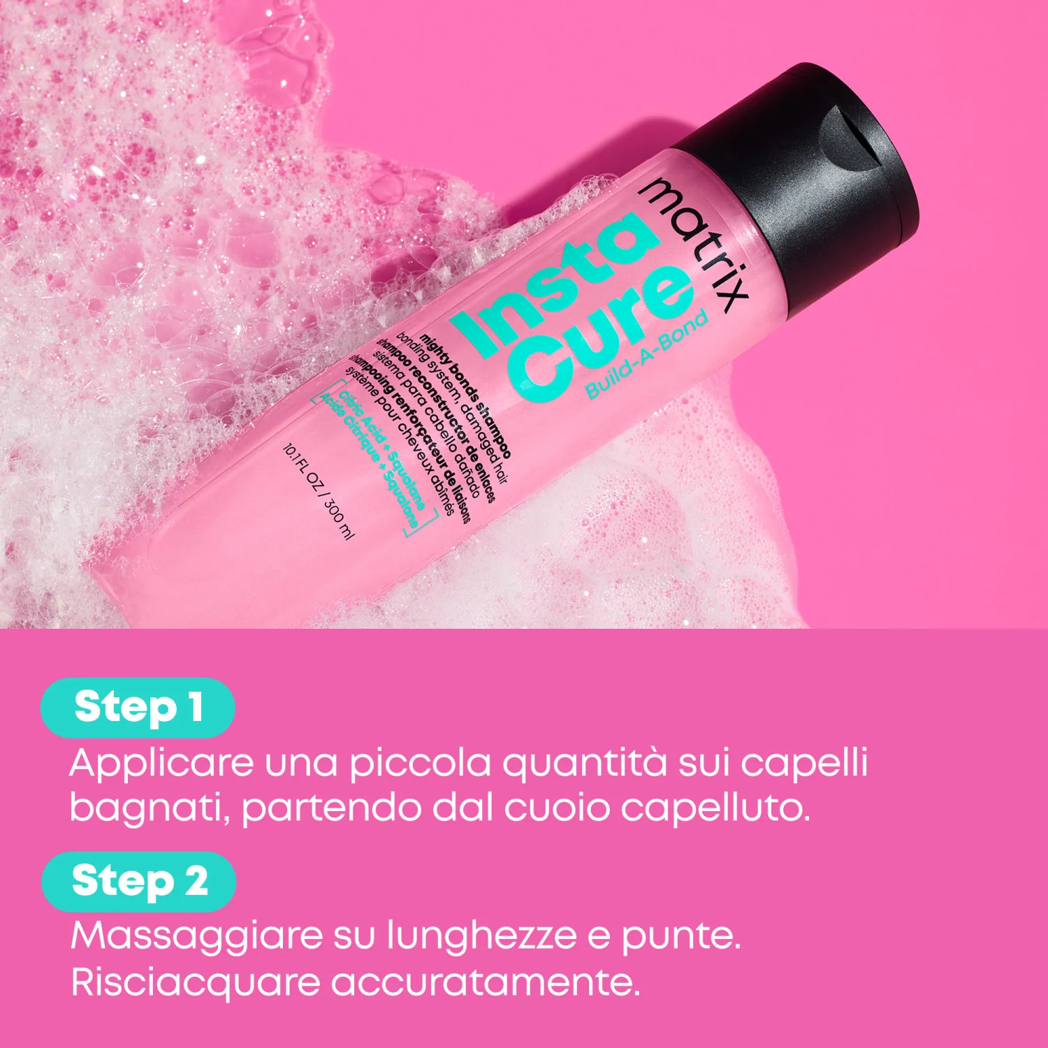 Total Results Instacure Build-A-Bond Shampoo - Shampoo Riparatore