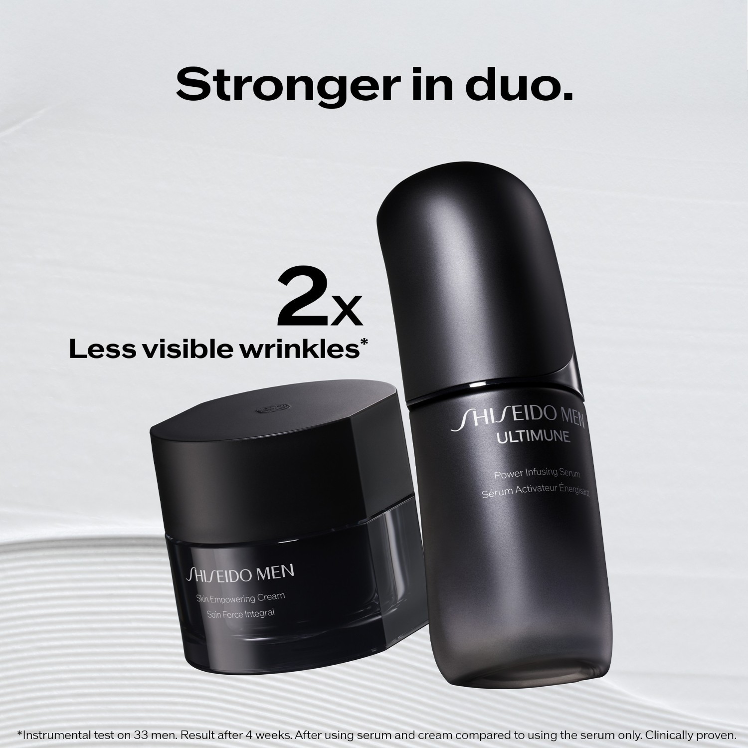 „Shiseido“ senėjimą stabdantis serumas „SHISEIDO MEN Ultimune Power Infusing Serum“ - 50 ml