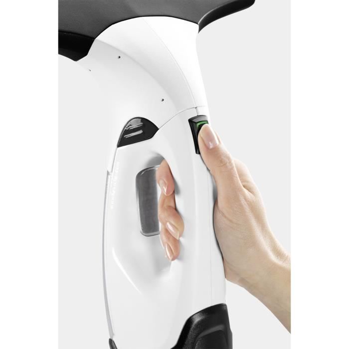 KARCHER WV 2 Plus - Limpiador de ventanas - 2 rasquetas (170 mm + 280 mm) - 35 min de autonomía - Limpia hasta 105 m² (35