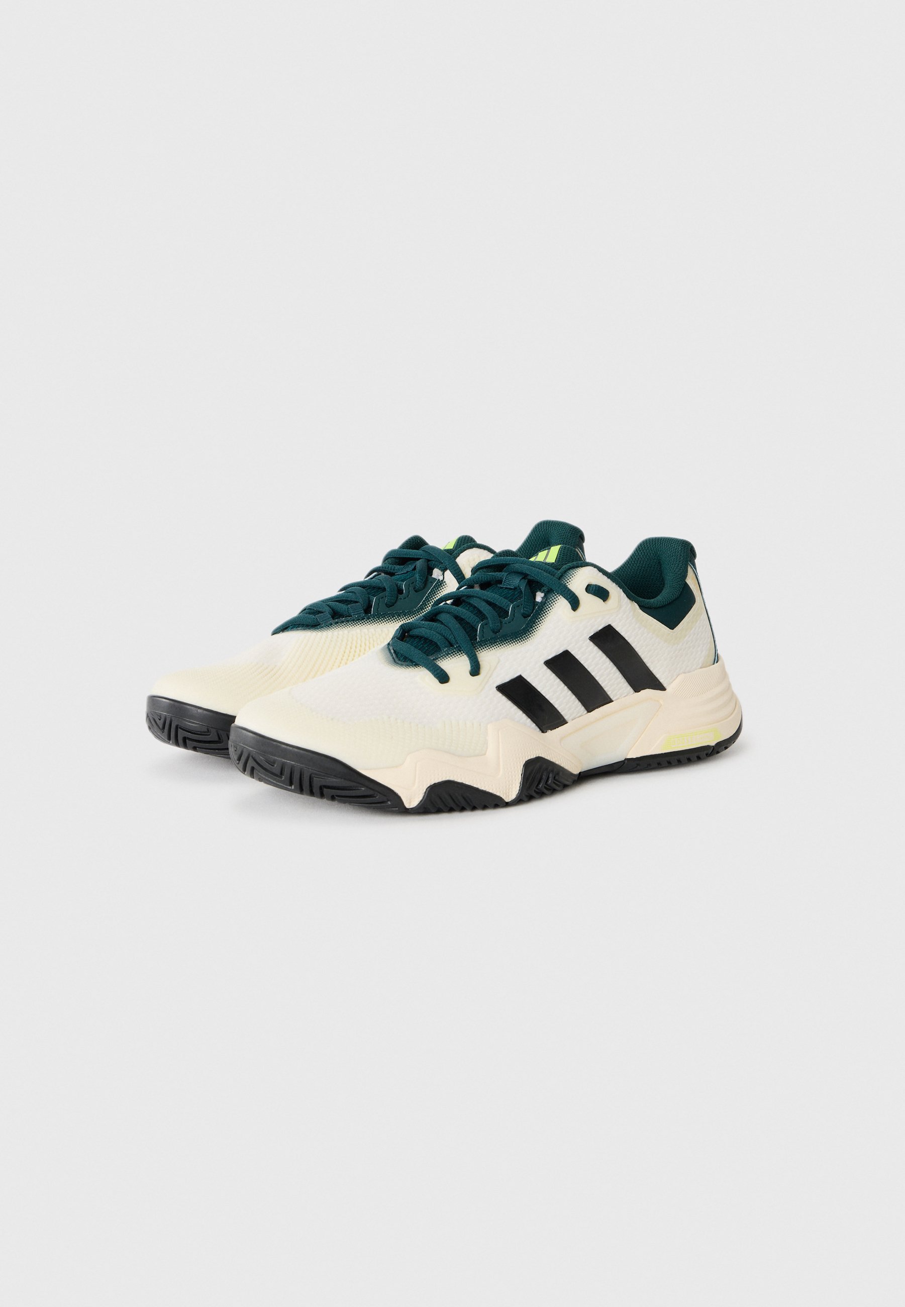 adidas Performance SOLEMATCH CONTROL 2 - Multicourt tennisschoenen - gebroken wit/zilverkleurig/aurora ivy
