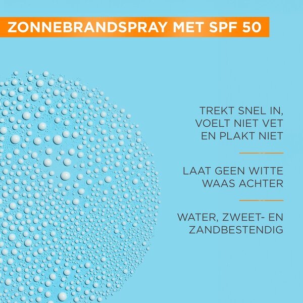 Garnier Ambre Solaire Hydra 24H sprej za zonu SPF50<br>150 ml