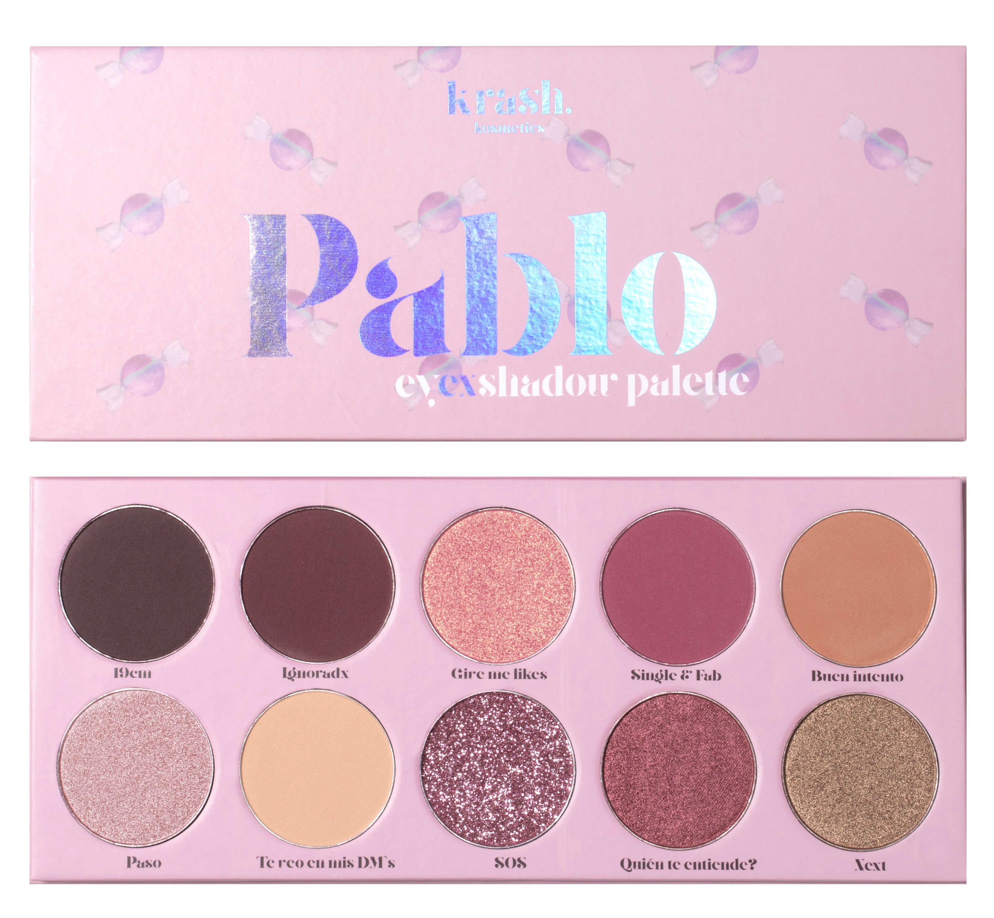Pable Eyeshadow Paleta eyeEXshadow Palety očných tieňov a líčenie