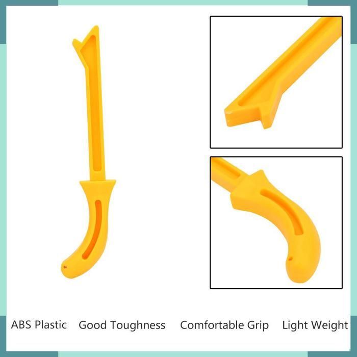 Empujador KEENSO para sierra de mesa, empujador para carpintería, cuerpo de ABS resistente con mango, herramienta