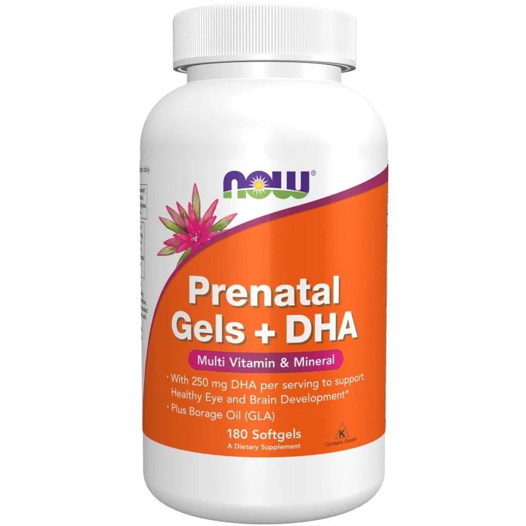Now Foods Prænatal Gels + DHA