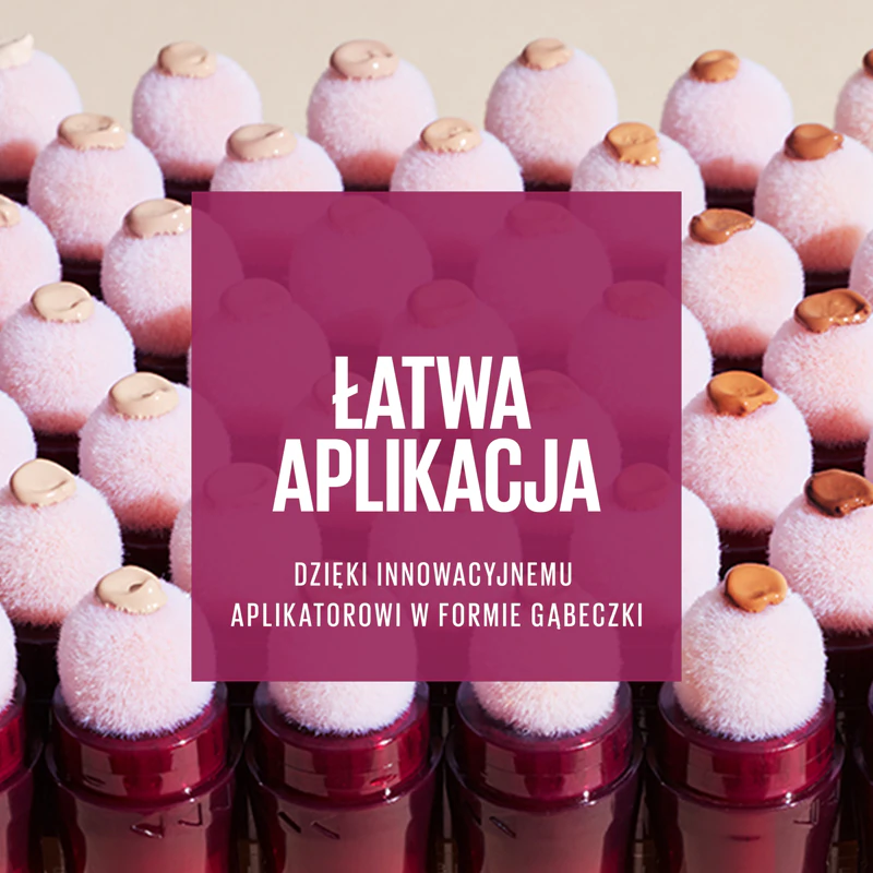 Corretivo líquido Maybelline New York Instant Anti Age Eraser com aplicador de esponja.