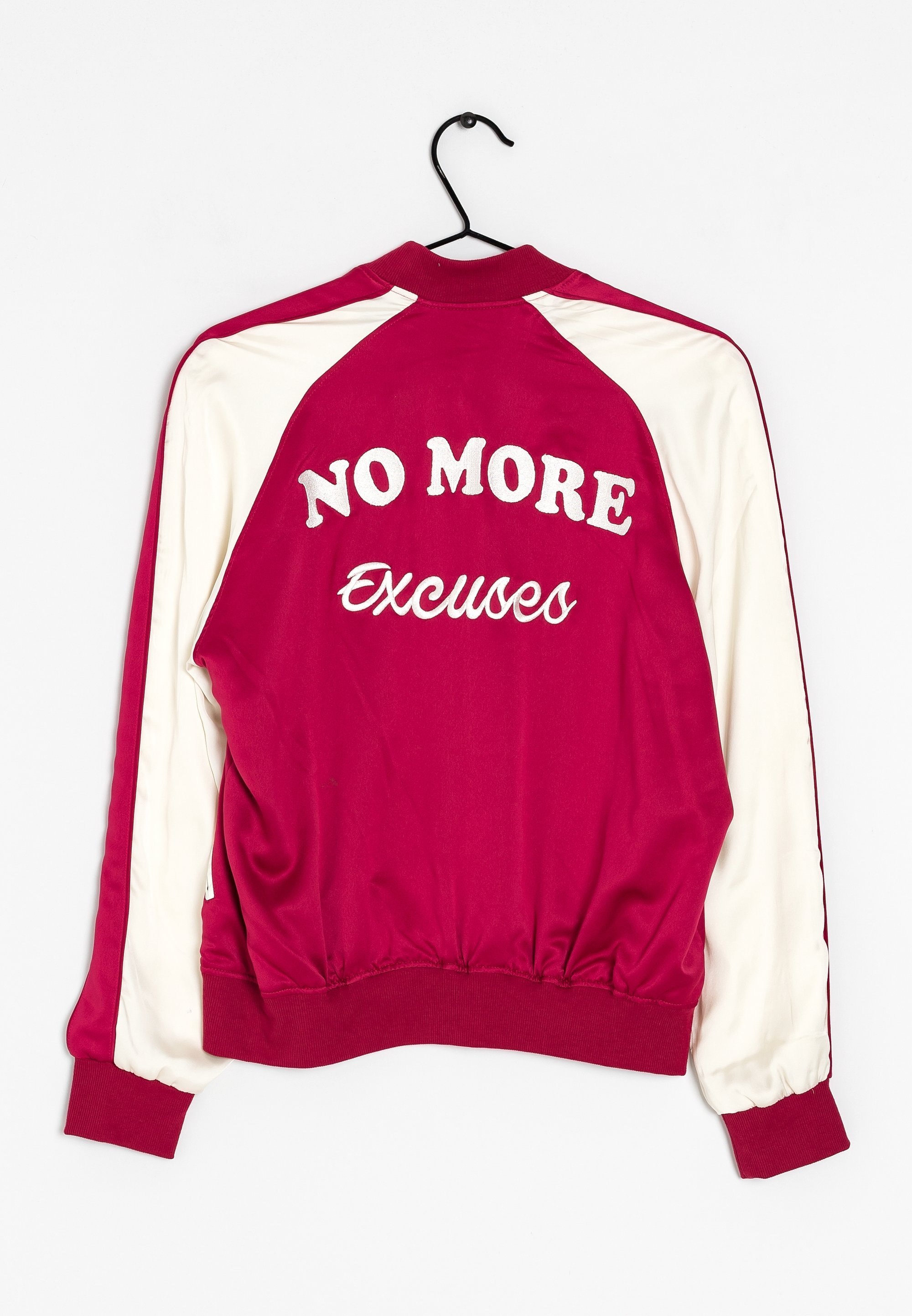 Blouson aviateur Bershka - rouge