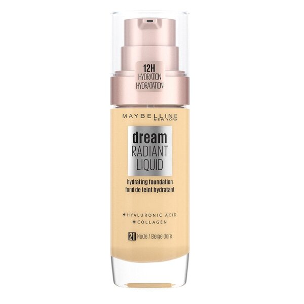 Maybelline New York Dream Radiant Liquid 21 Liquid Nude Foundation<br>30ml