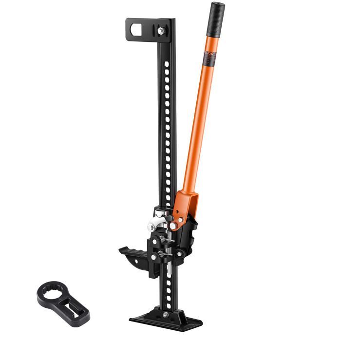 Gato todoterreno VEVOR 4x4 - Capacidad de carga de 3,18 toneladas - Gato de trinquete Hi-Lift con elevación de 86 cm - Rango de elevación de 13 a 71 cm