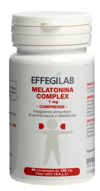 EFFEGILAB Complexe de mélatonine 1 mg 90 comprimés