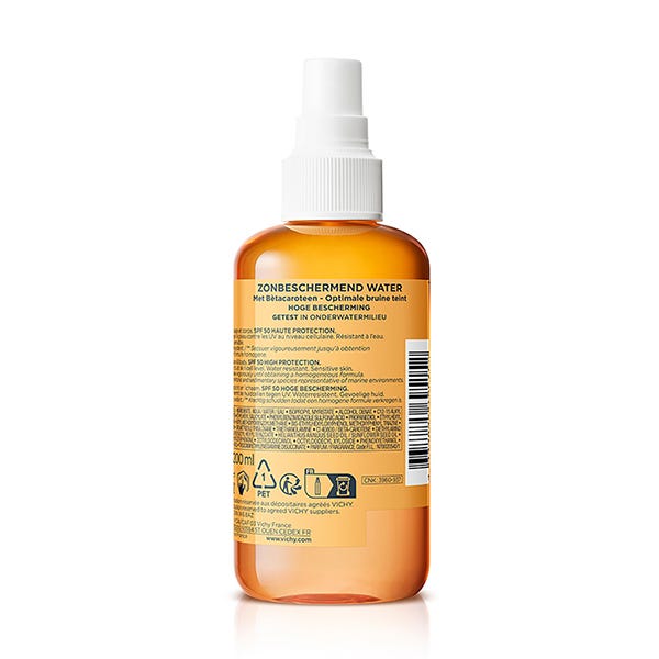 Νερό Μαυρίσματος Capital Soleil Enhanced Spf50+ | 200ml