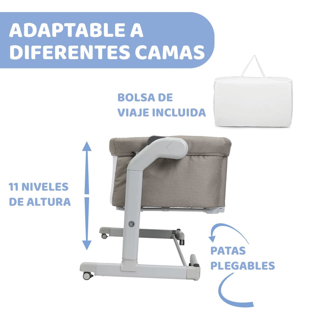 Chicco Next2Me Magic Evo Κούνια Κοινόχρηστη