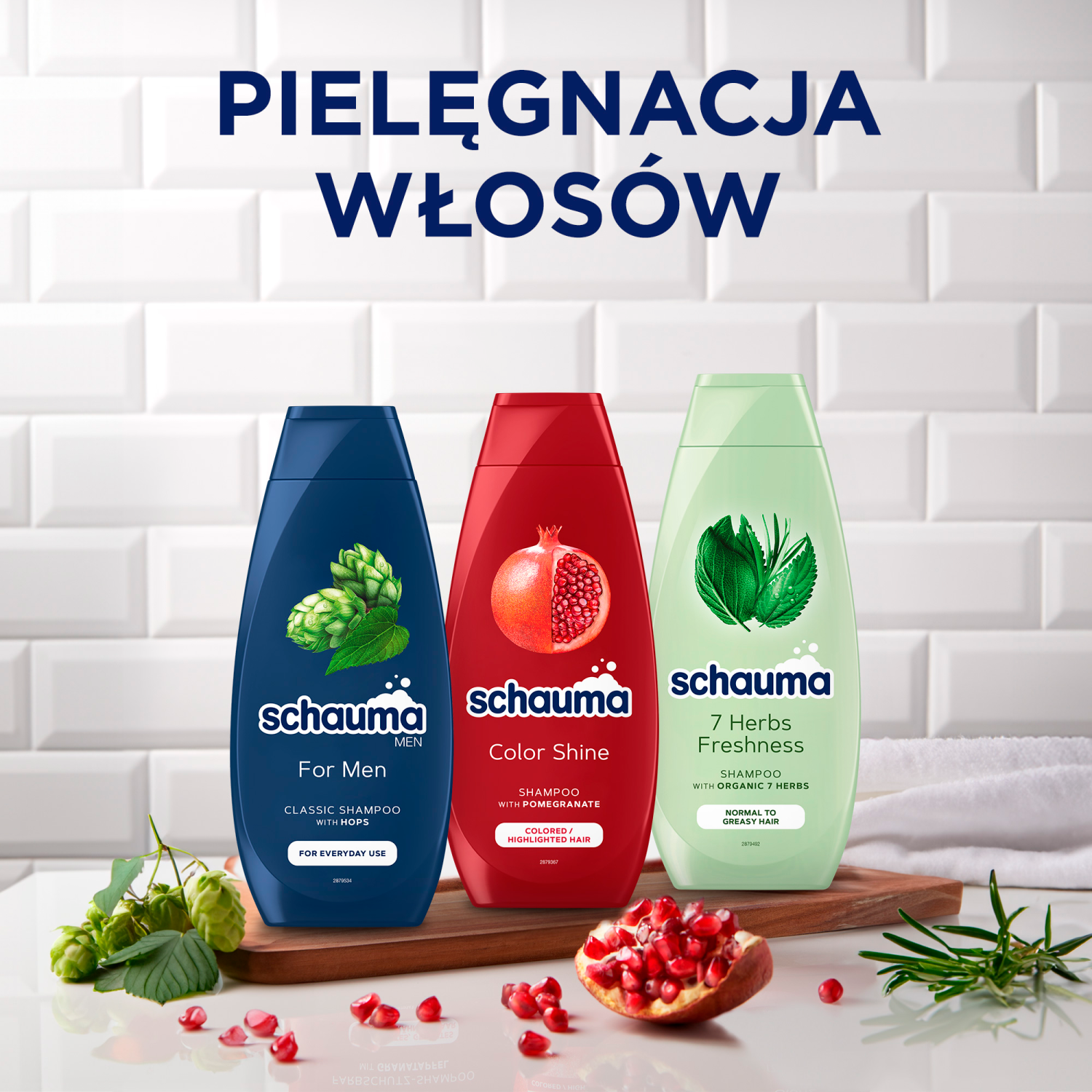 Shampoo Schauma per capelli colorati o con mèches 400ml Color Shine