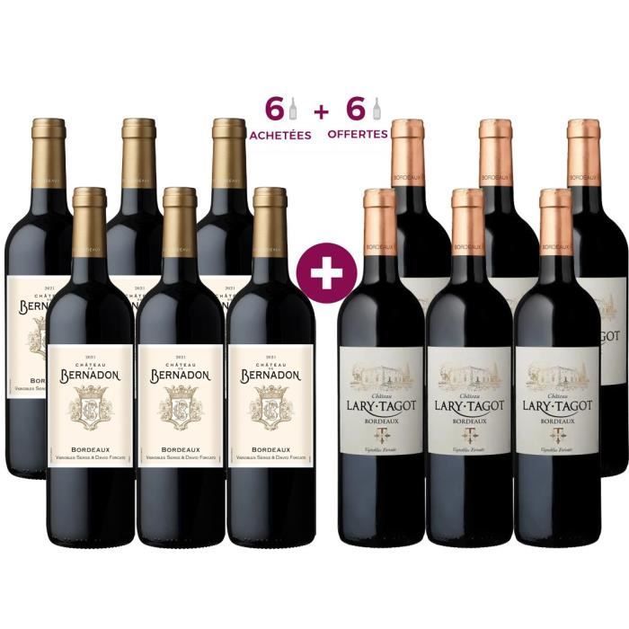 Château De Bernandon Bordeaux COMPRADOS + 6 Château Lary Tagot Bordeaux GRATIS