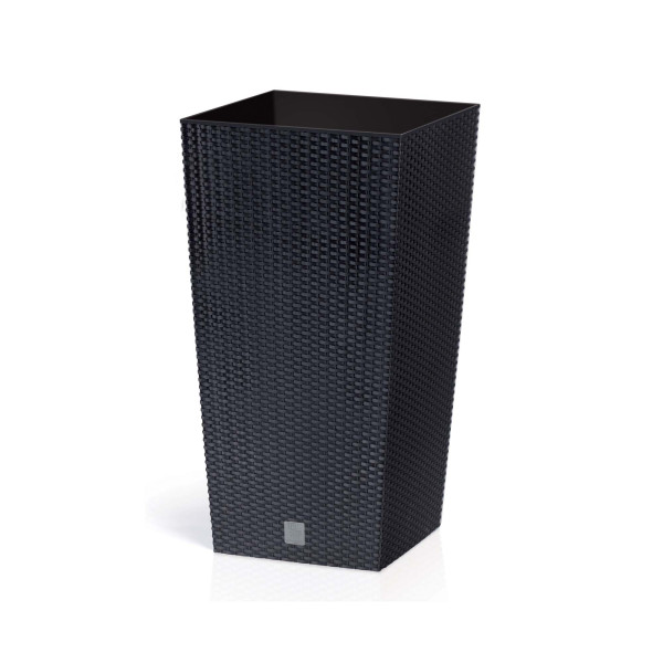 Doniczka Donica Ogrodowa Rattan Wysoka Kwadratowa 45 Cm Rato