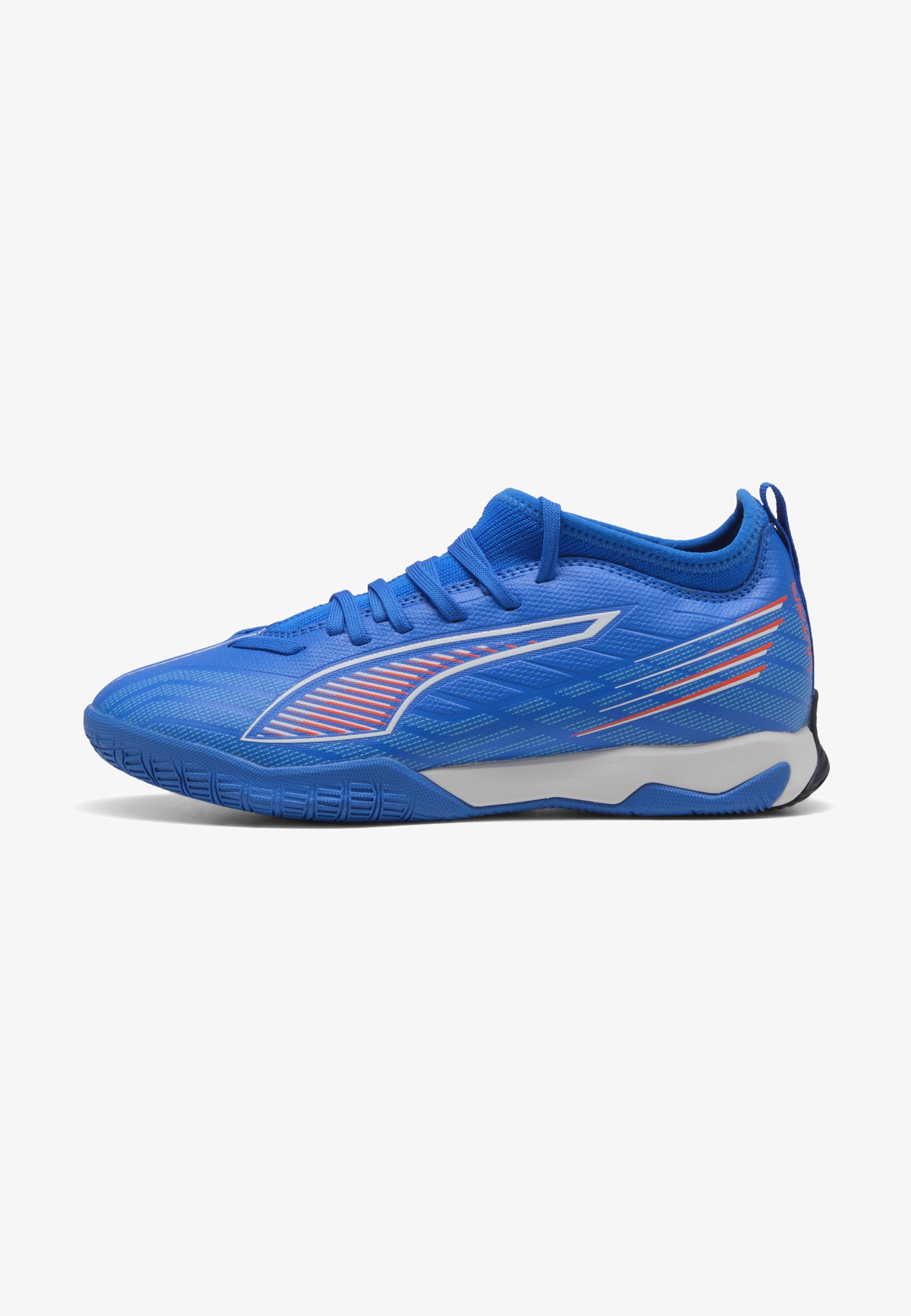 Puma zaalvoetbalschoenen - ultrablauw/Puma wit/gloeiend rood