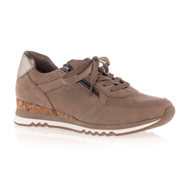 Zapatillas deportivas para mujer color marrón
