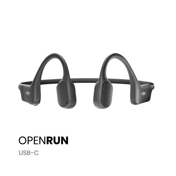 Casco audio Shokz OPENRUN USB-C NEGRO