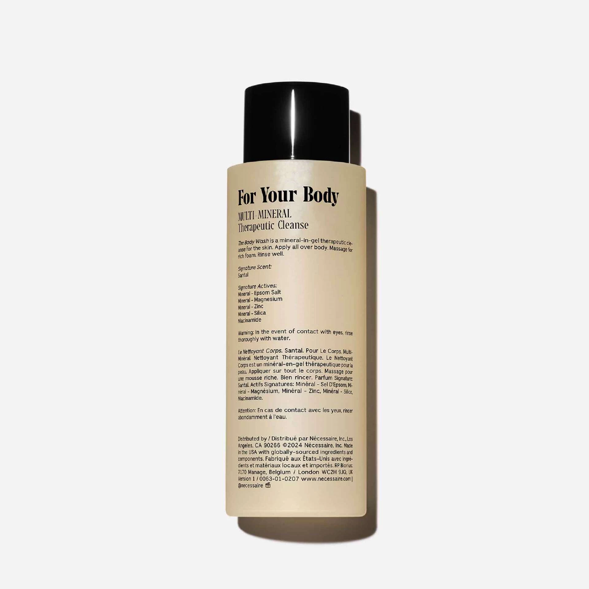 Gel de duș - Demachiant terapeutic 250 ml - Nécessaire