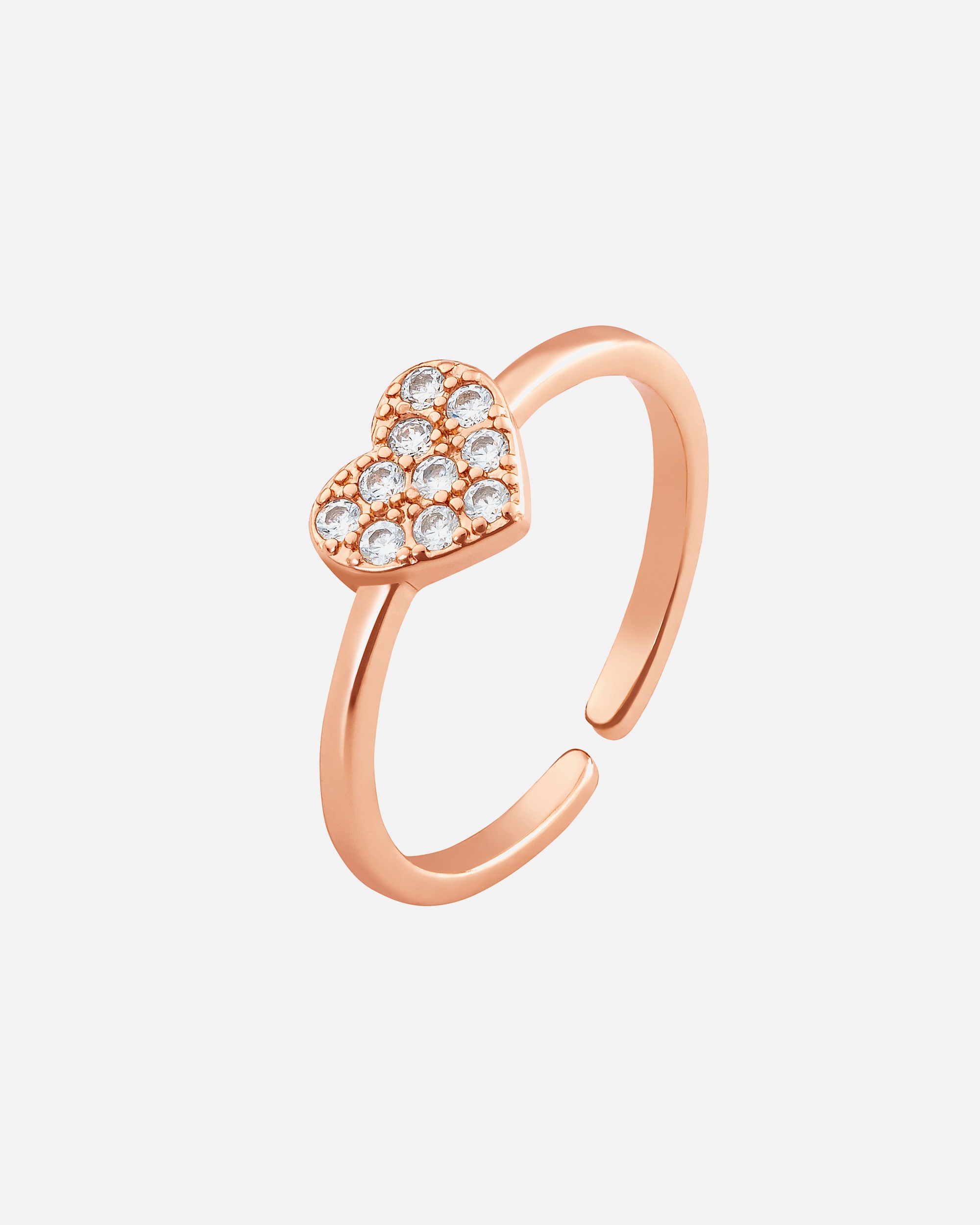 Heideman Bague Amber couleur or rose