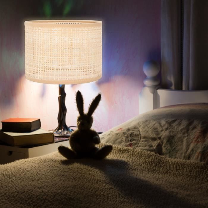 Hanging lampshade - SHIPENOPHY - Rattan - Vintage - 16x12x16 cm - E27