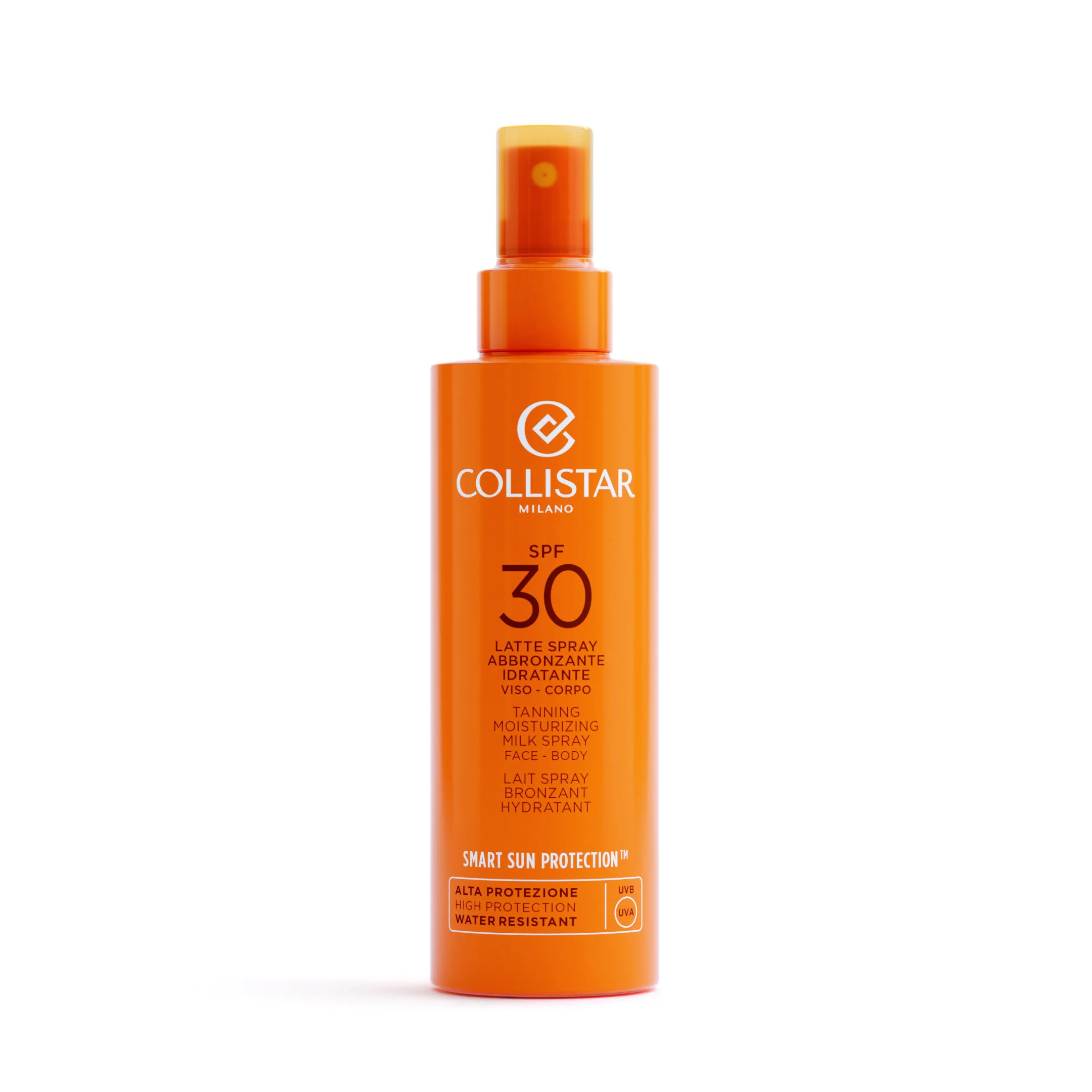 Abbronzatura Latte Spray Abbronzante Idratante SPF30 - Latte solare corpo alta prot., Solare viso alta prot.
