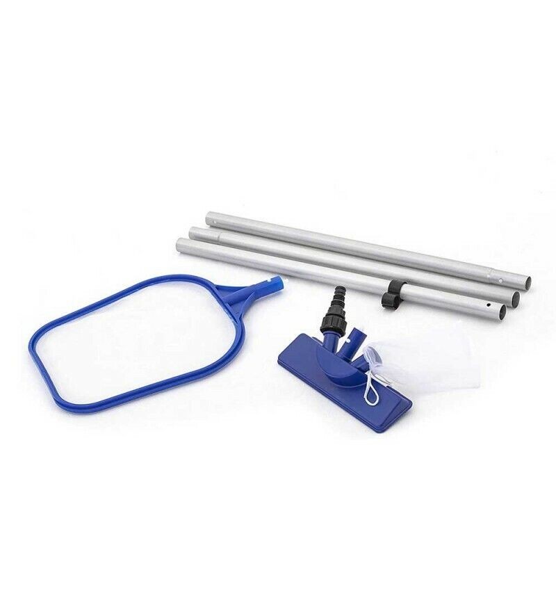 Kit de nettoyage de piscine Bestway 58013 avec brosse et tête