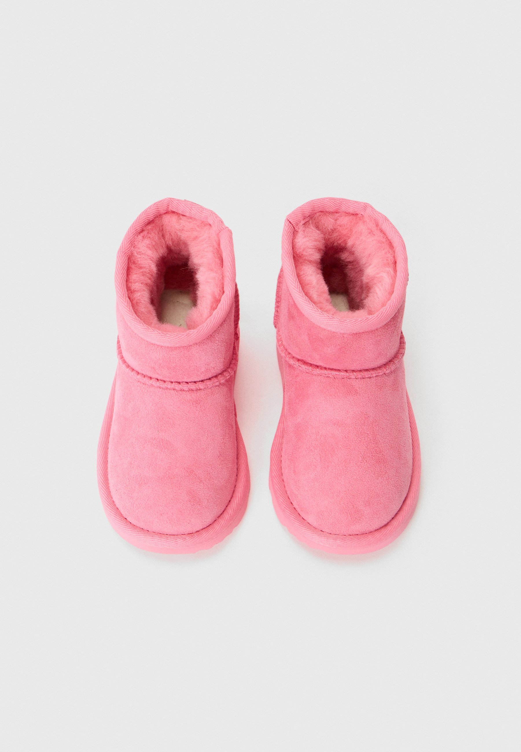 UGG CLASSIC MINI II - Klassieke enkellaarsjes - roze bloem